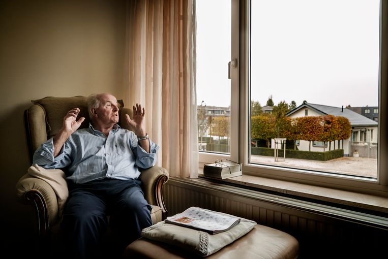 Jean Lambrigts zou tegen de wijziging gestemd hebben. ‘Ze hebben de mensen niet geraadpleegd, ze hadden het al beslist. Dát stoort me.’ 
 Beeld Eric de Mildt