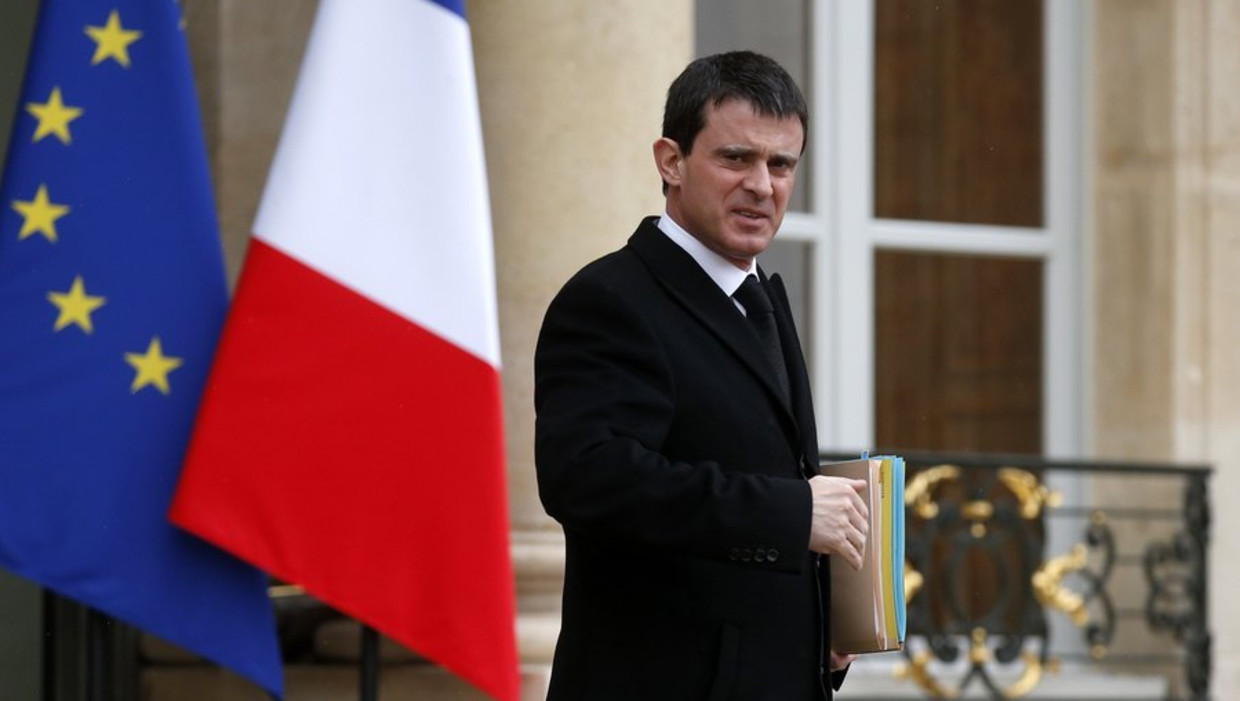 De nieuwe Franse premier Manuel Valls. Beeld reuters