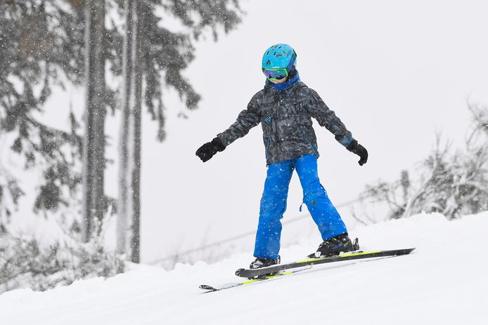 Ook het skicentrum van Botrange is vandaag open.