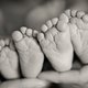 Eeneiige tweeling 18 dagen na elkaar geboren