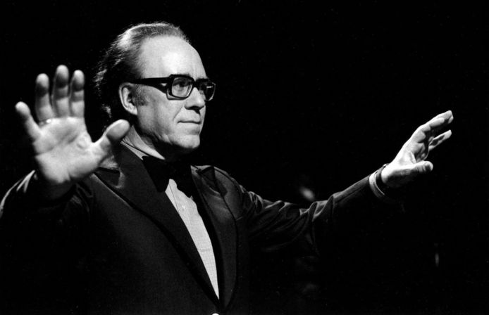 Legendarische BRT-orkestleider Francis Bay.