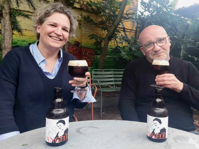 Broers en zus achter brouwfirma Zwaan 9 lanceren bruin biertje ‘Ons Angèle’: “Perfect eerbetoon aan moemoe van Kasterlee”