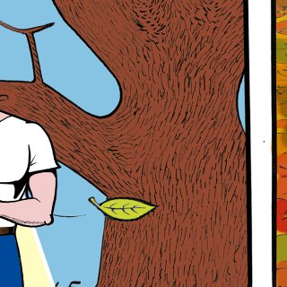 Hoera! De herfst is in het land en Cowboy Henk ziet de blaadjes vallen