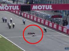 Bizarre val voor finish voorkomt stunt Bo Bendsneyder in Assen