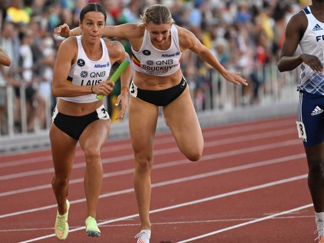 Belgian Cheetahs eindigen in finale 4x400 meter eervol als zesde, goud voor VS
