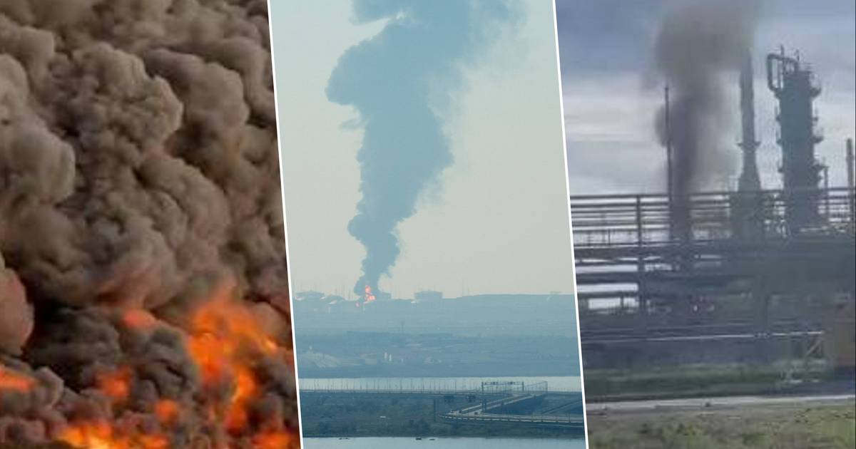 Очередной пожар на российском нефтеперерабатывающем заводе: горит одна цистерна за другой |  Новости