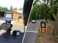 De politie hield op meerdere locaties in Ommen en Dalfsen een snelheidscontrole met een lasergun. Rechts: de Beerzerweg waar 60 km/u is toegestaan.
