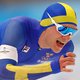 De Zweden zijn trots op ‘hun’ Van der Poel: ‘Hij vliegt over het ijs!’