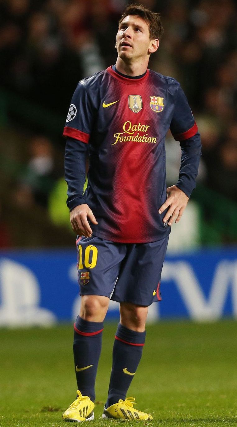Kan Messi morgen de geboorte van zijn zoon vieren met een doelpunt? Beeld PHOTO_NEWS
