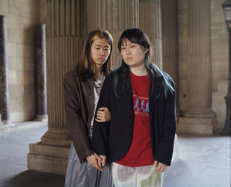 Zhiqi & Liang, Parijs, April 2022. Beeld Sarah Mei Herman