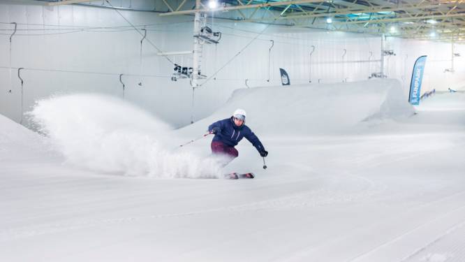 Slechte sneeuw in skigebieden zorgt voor grote drukte  bij SnowWorld in Rucphen