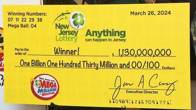 Un incroyable jackpot de 1,13 milliard de dollars remporté à la loterie américaine