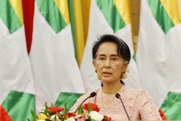 Aung San Suu Kyi. Beeld EPA