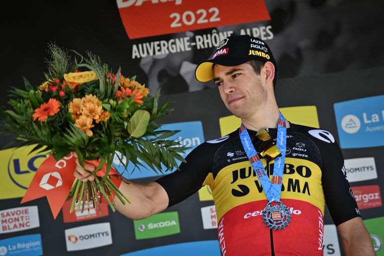 Wout van Aert werd vorig jaar Belgisch kampioen op de weg. Beeld BELGA