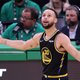 Driepunterkoning Curry spot met alle basketbalwetten