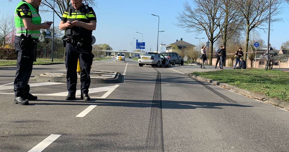 Ongeluk met meerdere gewonden op Empelseweg Rosmalen.