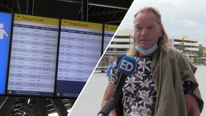 Mensen gaan weer massaal met vliegtuig op vakantie via Eindhoven Airport