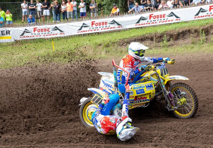 Daniël Willemsen en Dion Rietman in betere tijden, tijdens het ONK in Oldebroek eerder dit jaar.