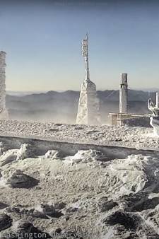 -78°C ressentis au sommet du mont Washington: du jamais-vu
