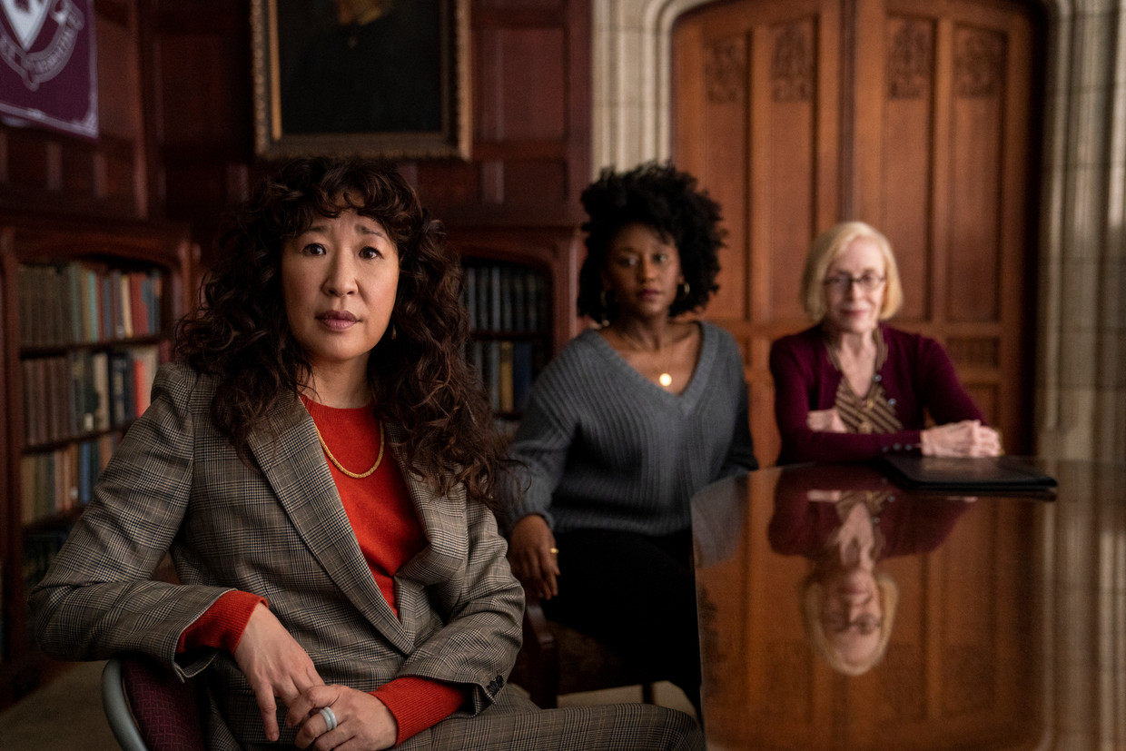 THE CHAIR Beeld ELIZA MORSE/NETFLIX