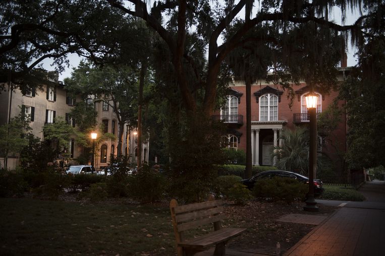 Mercer House, waar Jim Williams woonde Beeld Els Zweerink
