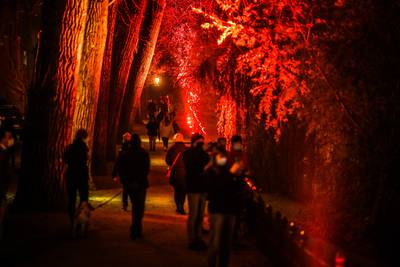 “Ne venez pas à Bruges ce soir”: la police dissuade les visiteurs de se rendre au festival des lumières