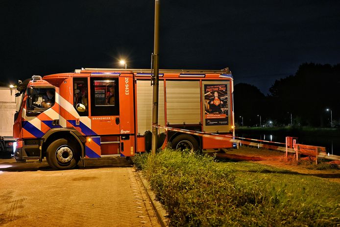 Ook de brandweer kwam ter plaatse.