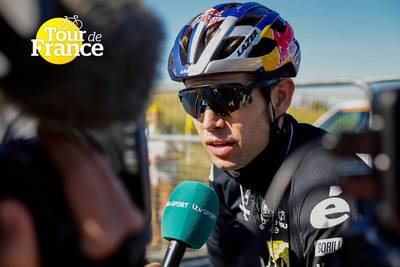 “Blij dat ik nog leef”: Wout van Aert en ploegmaat niet te spreken over afdaling van Grand Colombier na etappe