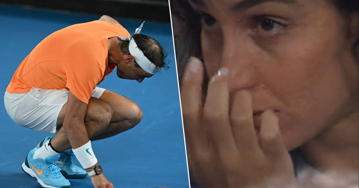 «Я морально сломлен»: Надаль обвис после очередной травмы во время выезда с Открытого чемпионата Австралии Жена не может сдержать слез |  спортивный