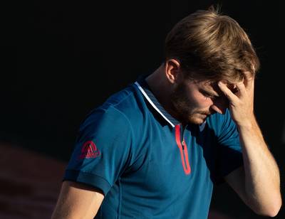 David Goffin zakt drastisch naar 30ste plaats op ATP-ranking