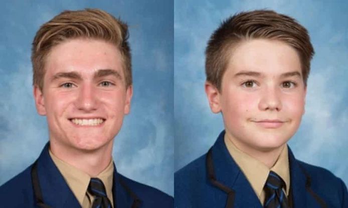 Berend 'Ben' Hollander (16) en zijn broertje Matthew (13) stierven in afzonderlijke ziekenhuizen aan hun verwondingen die ze opliepen bij de uitbarsting van de vulkaan op White Island afgelopen maandag.