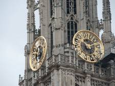 Klok Antwerpse Kathedraal staat stil door technisch probleem en wordt pas na pinksterweekend hersteld