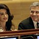 'Amal Clooney in verwachting van een tweeling'