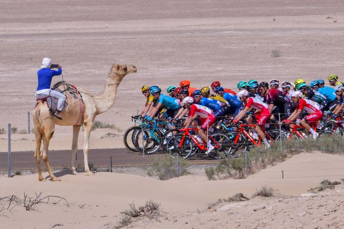 De UAE Tour moest vorig jaar vroeger stoppen door het coronavirus.