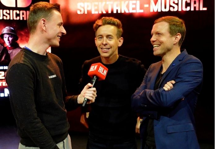 Jarni Reeders, Jonas van Geel and Gilly Clemans