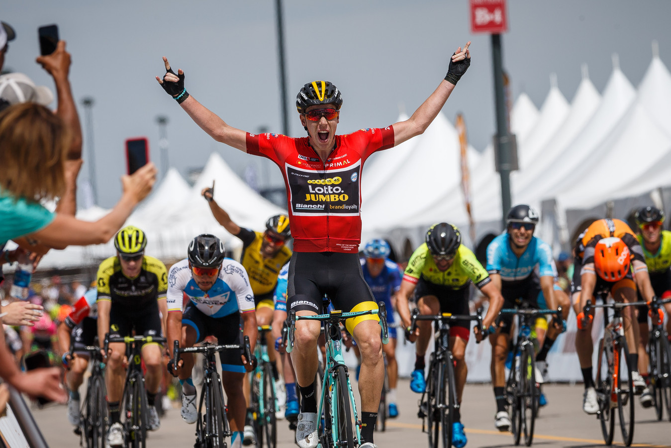 Pascal Eenkhoorn boekt ritzege in Colorado Foto AD.nl