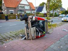Bestuurder wordt uit 45-kilometer auto geslingerd bij aanrijding in Heerde