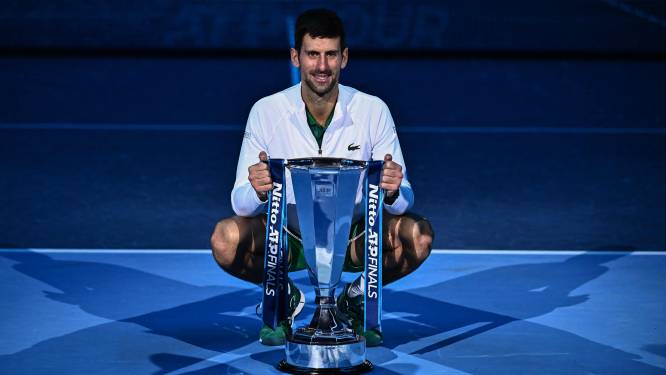 Novak Djokovic na winst ATP Finals: ‘Zie mezelf nog steeds als beste tennisser ter wereld’