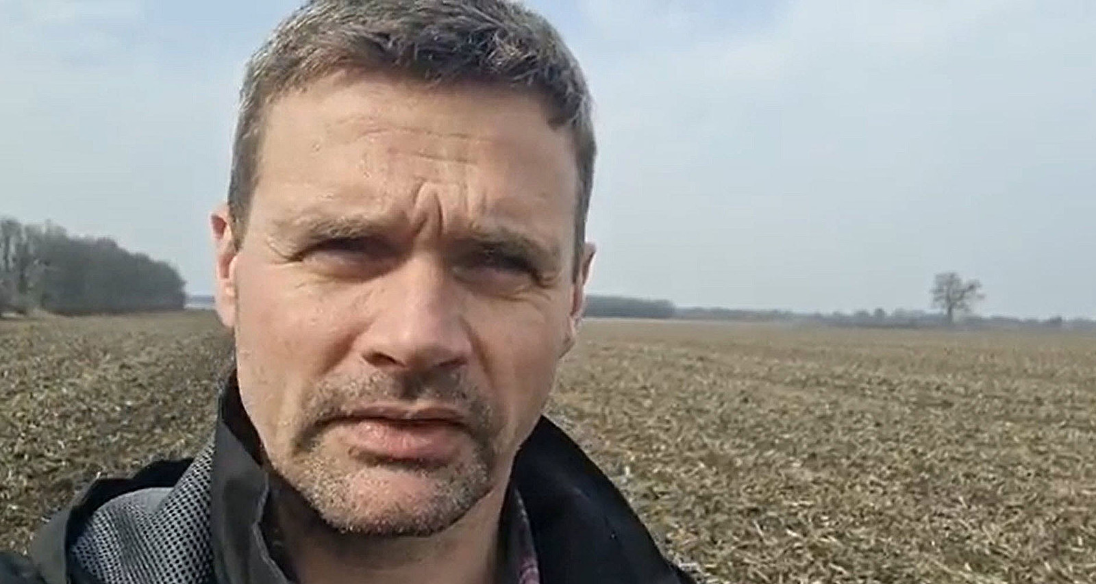De Nederlandse boer Kees Huizinga geeft leiding aan een groot bedrijf in Oekraïne.