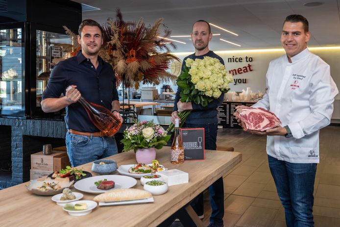 Drie lokale handelaars uit Berlare sloegen de handen in elkaar om samen een box voor moederdag samen te stellen