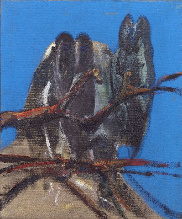 Owls, 1956. Beeld © The Estate of Francis Bacon. All rights reserved, DACS/Artimage 2022.