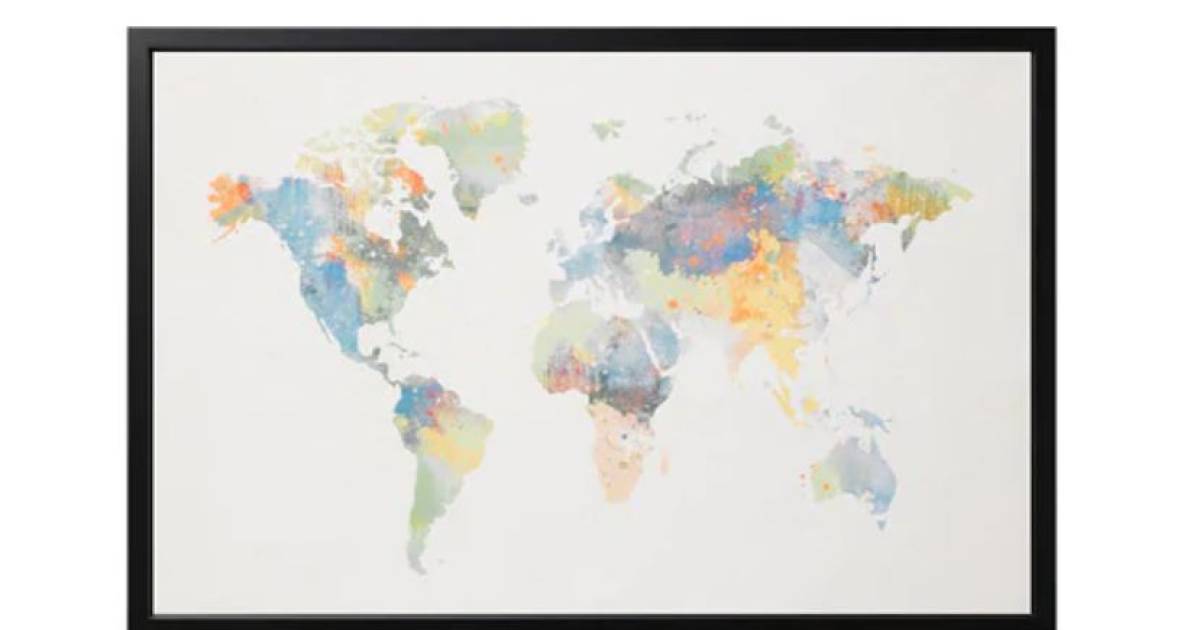 Ikea 'vergeet' Nieuw-Zeeland wereldkaart | AD.nl