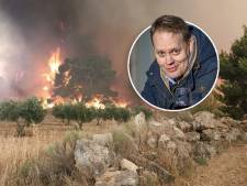 Derrick ziet zijn wijngaarden in Spanje bijna in vlammen opgaan: ‘Ben er nog niet gerust op’