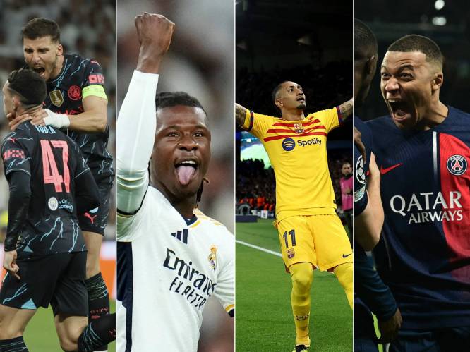 Beslissingen in de Champions League: wie plaatsen zich voor halve finales?