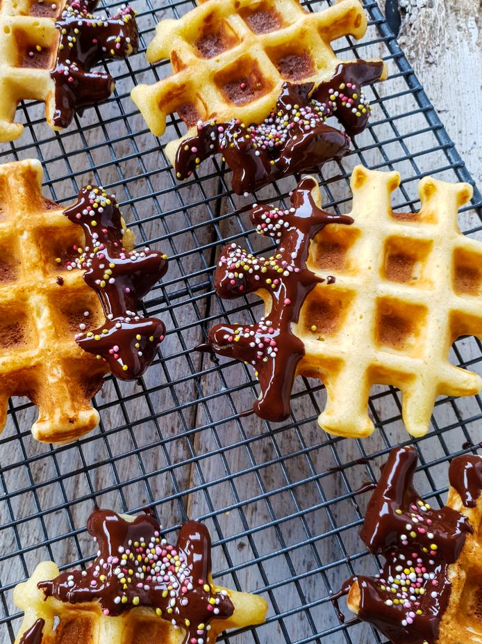 Vanillewafels recept Bart De Roeck - Roeckiesworld - Koken met kinderen