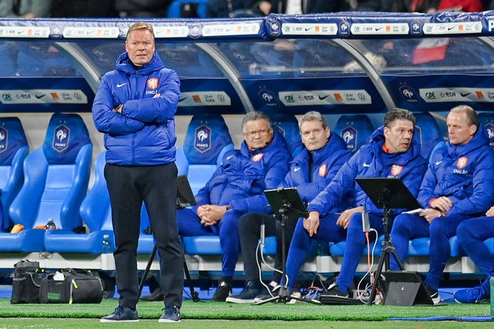 Bondscoach Ronald Koeman.