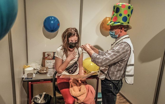 Voor Chloé was het allemaal vlug achter de rug.