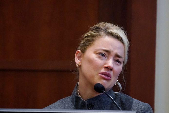 Amber Heard kreeg het opnieuw moeilijk tijdens haar getuigenis.