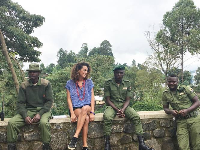Tatyana Beloy zocht haar Congolese roots op met haar vriend Konrad
