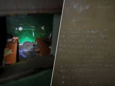 Une cave de torture russe découverte en Ukraine: des prières ont été gravées sur les murs